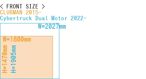 #CLUBMAN 2015- + Cybertruck Dual Motor 2022-